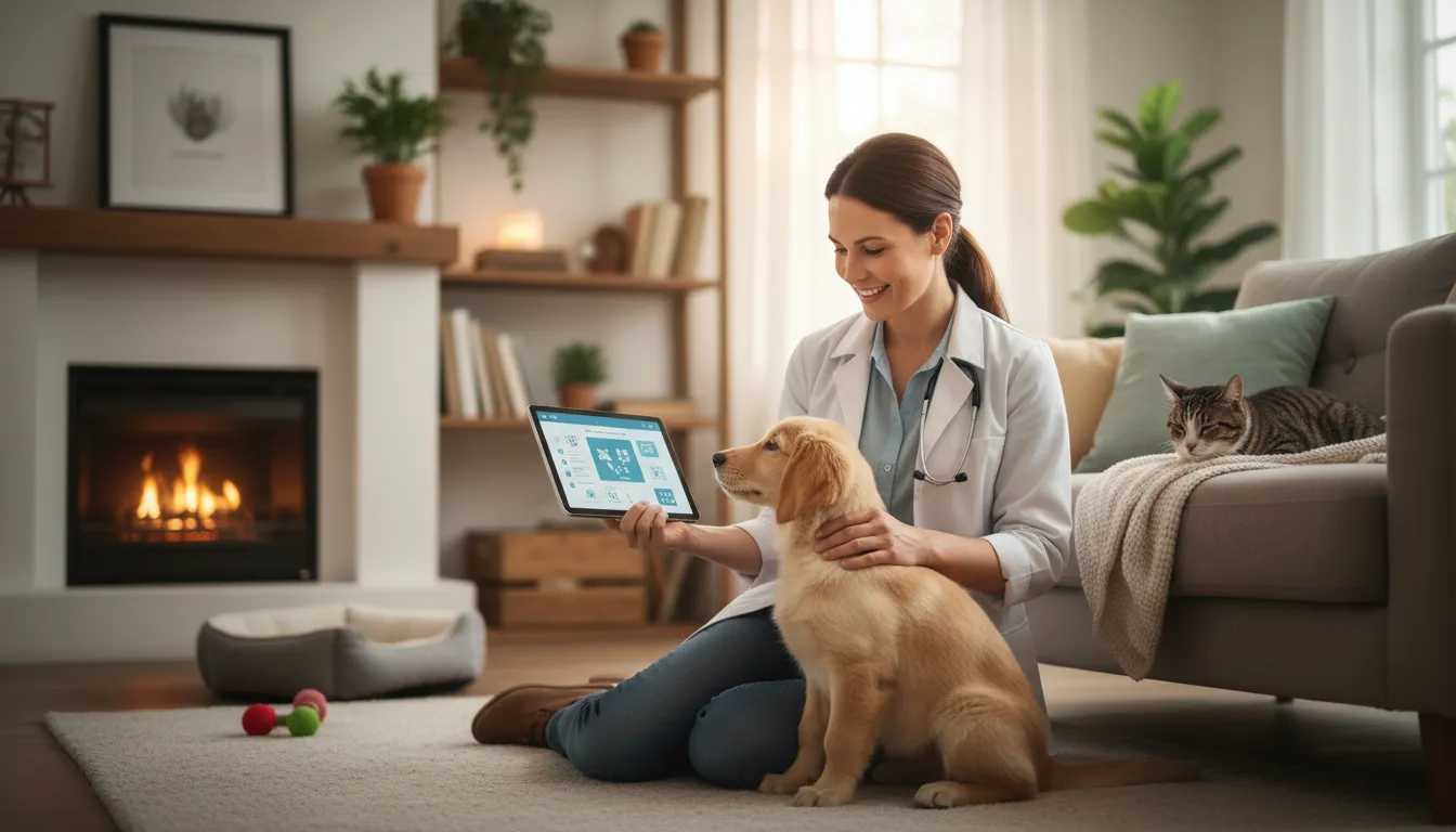 Software Veterinar cu Suport pentru Servicii la Domiciliu
