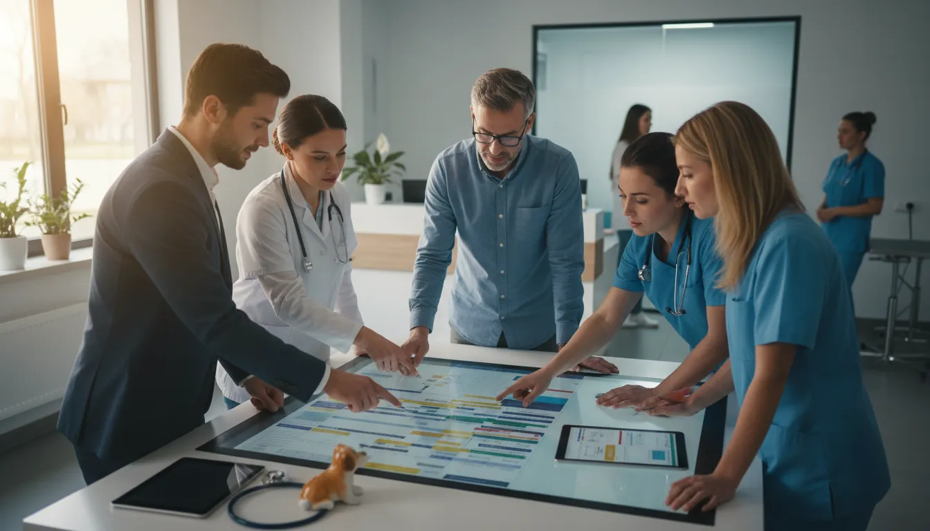 Software pentru Gestionarea Planificării Personalului Clinic Veterinar