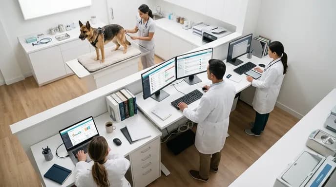 Soft Veterinar pentru Cabinet cu 3 Medici – Soluție Completă