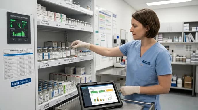 Gestiune stoc vaccinuri cabinet veterinar: sistem automat