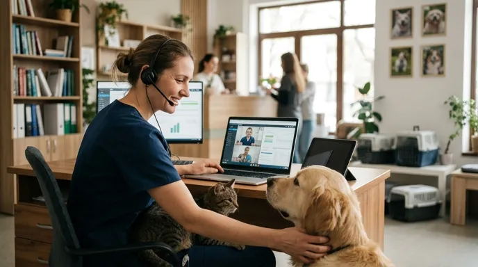 Integrare telemedicină în clinica veterinară: ghid practic