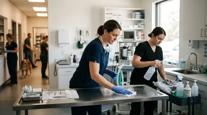 Prevenție infecții clinic vet: protocol și control