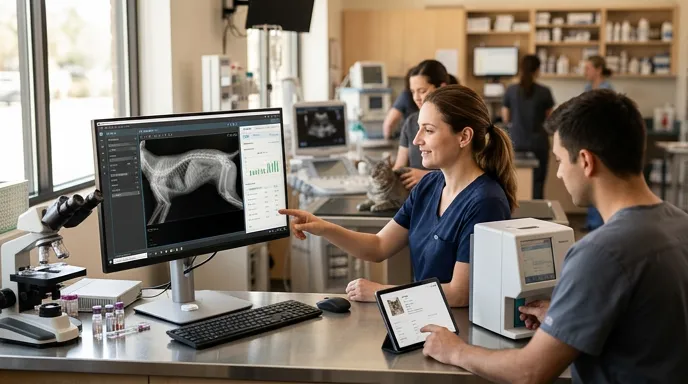 Integrare Echipamente Diagnostice Clinică Veterinară