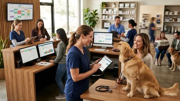 Software scalabil pentru creșterea clinicii veterinare